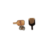 Products Pickleball Paddle Earrings - Rose Gold _ clip back