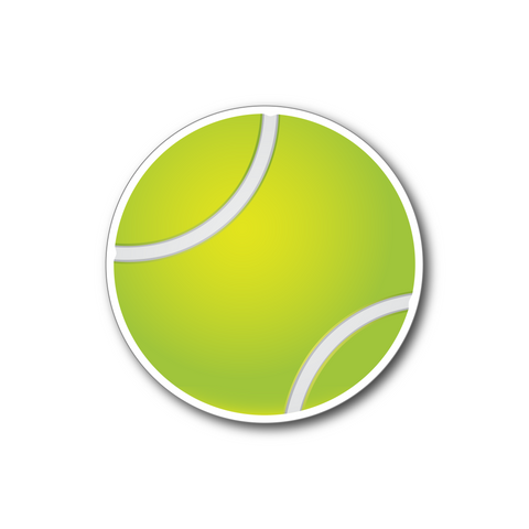 Tennis Ball Magnet - Green - Racquet Inc Tennis Gifts