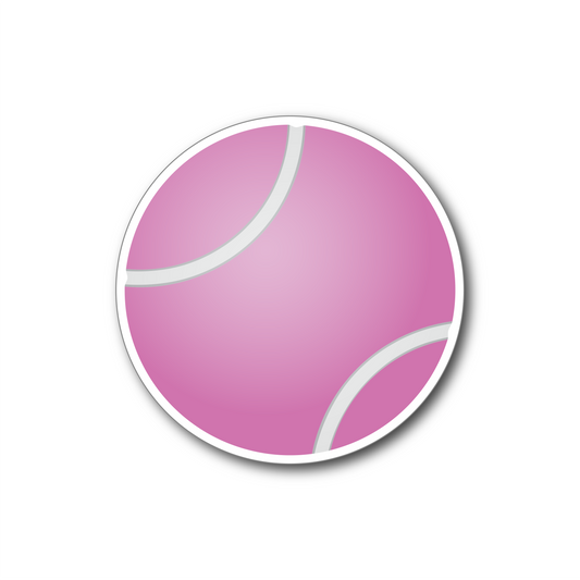 Tennis Ball Magnet - Pink - Racquet Inc Tennis Gifts