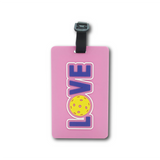 Pickleball Bag Tag - Pickleball Love - Racquet Inc Tennis Gifts