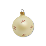 Tennis Ball Bow - Tennis Holiday Ornament - Back of Ornament - Racquet Inc Tennis Gifts