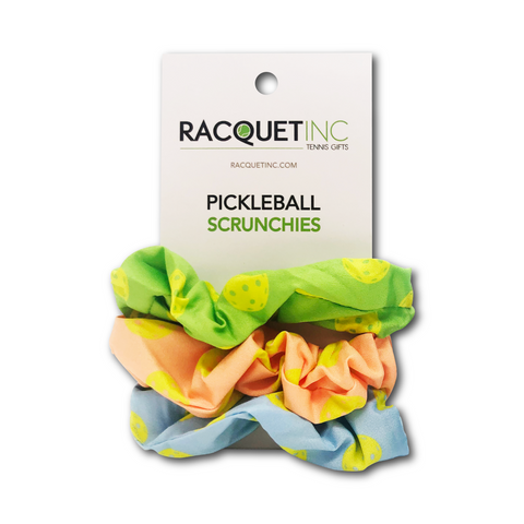 Pickleball Scrunchies - Balls - Racquet Inc Tennis Gifts