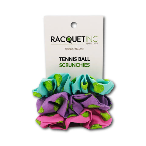 Tennis Ball Scrunchies - Original - Racquet Inc Tennis Gifts