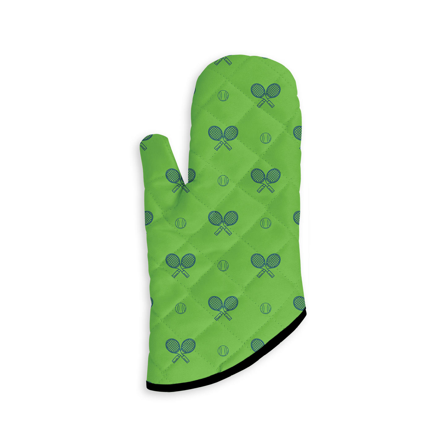 Tennis Oven Mitt - Grass Court Green - Racquet (Racket) Inc Tennis Gifts