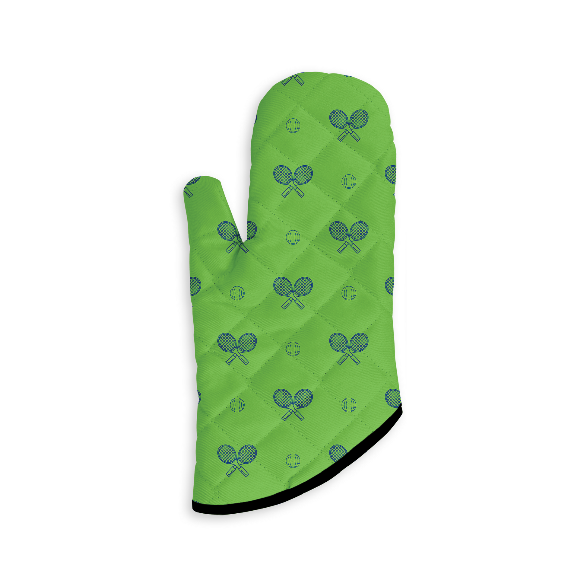 Tennis Oven Mitt - Grass Court Green - Racquet (Racket) Inc Tennis Gifts