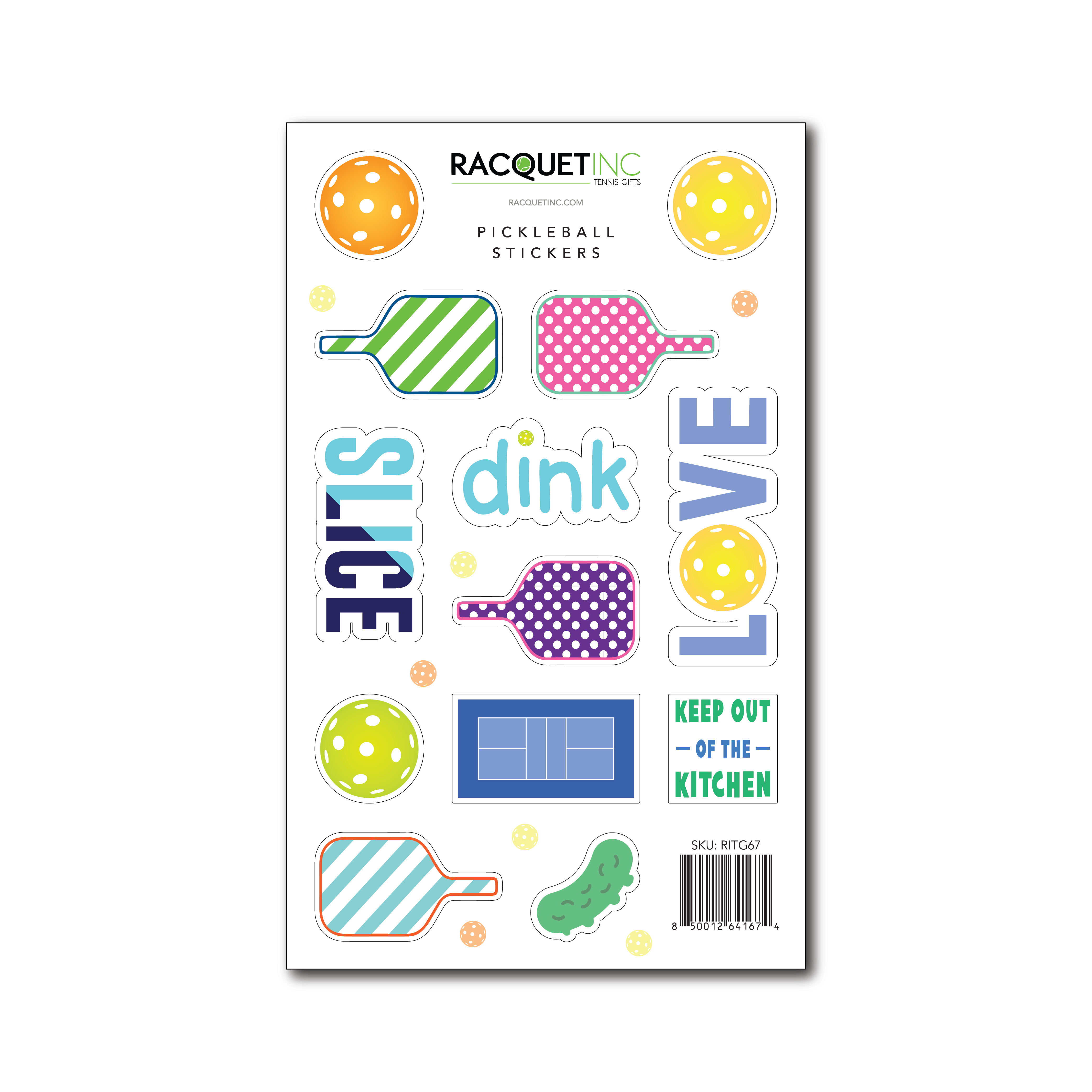 Fun Sticker Racquet Office – Racquet Inc